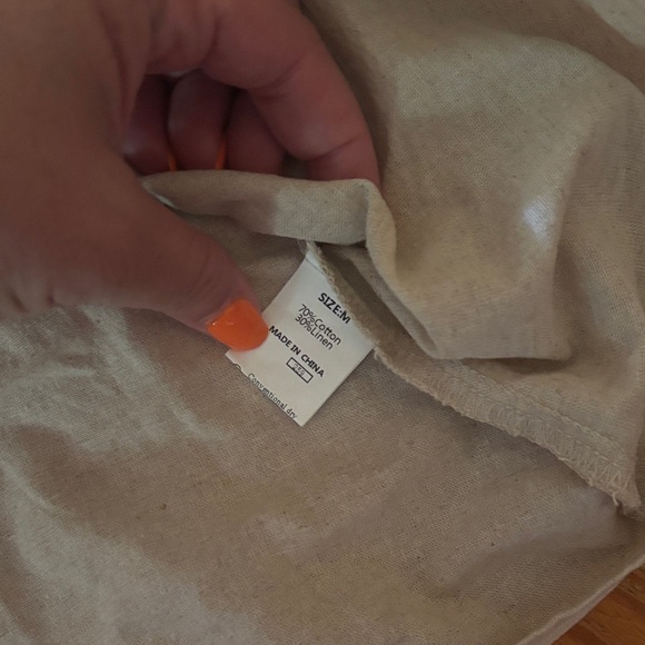 Beige Ruffle Strap Top - Picture 3 of 3